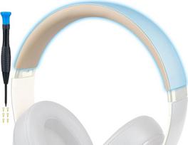 SOPROM pakaitiniai priedai "Beats Studio 2" ir "Studio 3" laidinėms ir belaidėms ausinėms (Studio 3 Crystal Blue)