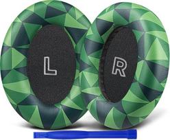 SOULWIT Pakaitiniai ausų pagalvėlės Pakaitinės ausų pagalvėlės "Bose QuietComfort (QC) Ultra Wireless" ausinėms, minkštesnės baltyminės odos pagalvėlės, didelio tankio triukšmą slopinančios putos
