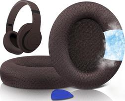 SOULWIT Visiškai aušinančios gelinės keičiamos ausų pagalvėlės "Beats Studio Pro" belaidėms triukšmą slopinančioms ausinėms, pagalvėlė su kvėpuojančiu tinkleliu, triukšmo izoliacinės putos