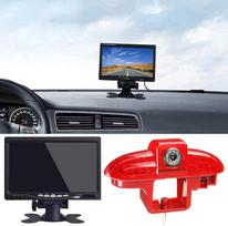 Su 7 colių LCD monitoriumi, naktinio matymo HD dviguba kamera, pagalbinė parkavimo kamera, stabdžių žibintas, atbulinės eigos kamera, skirta "Nissa Primastar" / "Opel Vivaro Van Diesel Petrol" / "Renault Trafic" II III 2 3