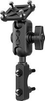 TUSITA Motorcycle GPS Mount Brake Clutch Container Compatible with Garmin Montana, Zumo XT GPS, Double Base Arm - B Size Short