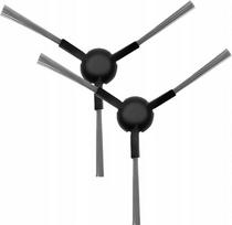 JETtools 2x šoniniai valymo šepetėliai, skirti Dreame Bot L20 L10s Ultra D10+ / baltam