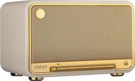 "Edifier D32 Retro" belaidis stalinis garsiakalbis, "Bluetooth v5.3" ir "AirPlay2", USB-C ir AUX, 11 val. atkūrimo trukmė, sertifikuotas "Hi-Res Audio" ir belaidis ryšys, 2.1 akustinė architektūra, baltos spalvos
