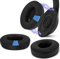 "Geekria Snap Ear Pads" ausinių įdėklų keitimo rinkinys "Beats Studio Pro" ausinėms, magnetinis lengvai keičiamas ausinių įdėklas per kelias sekundes, ausų kaušelių remonto dalys (juodas aušinimo gelis, 1 pora)