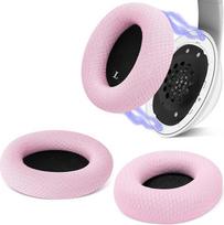 "Geekria SNAP" magnetiniai ausų įdėklai "Beats Studio 3 Wireless/2" serijai Lengvas ausų įdėklų keitimas per kelias sekundes (rausvas tinklelis, 1 pora)