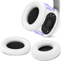 "Geekria SNAP" magnetiniai pakaitiniai ausinių įdėklai "Beats Studio 3 Wireless", "Studio 2 Wireless", "Studio 2 Wire" ausinėms, ausinių įdėklai, ausinių ausinių įdėklai, ausinių dangtelis, remonto dalys (balti, 1 pora)