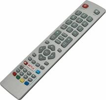 "Sharp" išmaniojo televizoriaus nuotolinio valdymo pulto su "F-Play Netflix" mygtukais pakeitimas, nereikia konfigūracijos