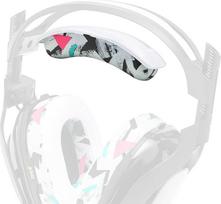 "WC BandZ A40" - patobulintas "Astro A40 TR" ir "A40 Gen 4" galvos juostelių keitimo rinkinys iš "Wicked Cushions" | Patogesnis, stilingesnis ir paprastesnis montavimas | 90-ųjų balta