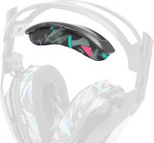 "WC BandZ A40" - patobulintas "Astro A40 TR" ir "A40 Gen 4" galvos juostelių keitimo rinkinys iš "Wicked Cushions" | Patogesnis, stilingesnis ir paprastesnis montavimas | 90-ųjų juoda