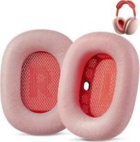 AHG Accessory House Global Upgraded Replacement Ear Pads for Airpods Max Compatible with Apple AirPods Max Headphones Pink Premium PU Leather High Density Foam Strong Magnet