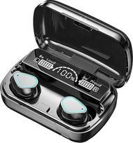 Belaidės ausinės, belaidės ausinės, "HiFi Stereo", gilūs bosai, "Bluetooth 5.3", jutiklinis valdymas, triukšmo slopinimas, mini ausinės, mikrofonas, ausinės į ausis, IP7 atsparios vandeniui, LED ekranas sportui