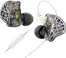 CCZ NC02 laidinės ausinės, galingos lengvos IEM ausinės su mikrofonu, 10 mm magnetinis dinaminis garsiakalbis, žaidimų ausinės su nuimamu kabeliu, izoliuojančios triukšmą