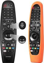 Fernbedienung mit Abdeckung für LG AKB75855501, Funkfernbedienung, kompatibel mit OLED QNED NanoCell Webos TV Sprach- und Zeigerfunktion, ersetzt MR18BA MR650A AN-MR20GA MR19BA