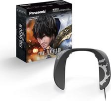 Panasonic SC-GN01-FF Gaming Final Fantasy Neck Speaker (Limited Edition, Built-in Microphone, USB, Lightweight, Also Perfect for Home Office) Black