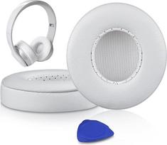 SoloWIT® Lambskin Replacement Ear Pads for Beats Solo 2 & Solo 3 Wireless On-Ear Headphones, Solo2 Solo3 Replacement Pads Pads with High Density Foam, Extra Thickness