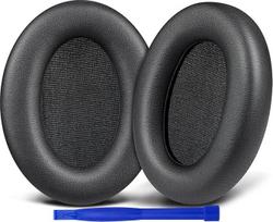 SOULWIT Profesionalūs pakaitiniai ausų įdėklai Edifier WH700NB, WH700NB Pro Wireless ANC Over-Ear ausinėms, minkšti baltyminės odos įdėklai, didelio tankio triukšmo izoliacijos putos