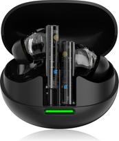 Yinyoo KZ Carol Pro belaidės ausinės "Bluetooth 5.4", 35 val. grojimo trukmė Ausinės su AI triukšmo mažinimu Belaidės ausinės su ANC 6 mikrofonu Hi-Fi stereofoninės Harmano kreivės ausinės į ausis