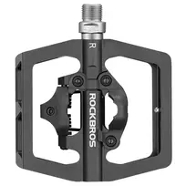 Rockbros PD15-BK Aluminum Alloy Bicycle Pedal Set – juodos spalvos