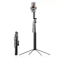 Wozinsky WST-360YS Selfie Stick with Tripod Function with 360° AI Auto Face Tracking Gesture Control – juodos spalvos