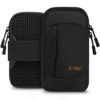 Tech-Protect M6 Universal Sport Armband – juodos ir oranžinės spalvos