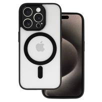 Acrylic Color Magsafe dėklas skirtas Apple iPhone 17 Air juodos spalvos