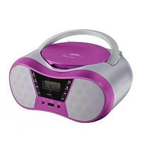 Eltra Radio player CD LILA2 USB/BT, Pink 5907727028551