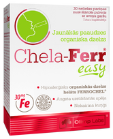 OLIMP LABS  Chela-Ferr Easy aviečių skonio milteliai, 30 vnt.