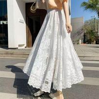 “Velvet Lace Qipao with Versatile Ladylike Petticoat and Mid-Length Skirt” M