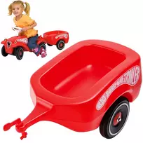 BIG Bobby automobilis Raudona automobilio priekaba