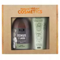 LAQ_SET Forest Wilderness Black Mat dušo želė 500ml + losjonas 200ml