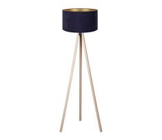 Brilagi - Toršeras VELVET 1xE27/60W/230V smėlio/mėlyna spalva