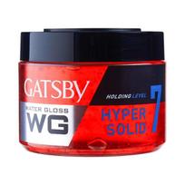 Gatsby Vandens Blizgesio Itin Stiprus Plaukų Gelis Vyrams, 300g, Šlapias Stilius, 7 Lygio Stiprus Fiksavimas, Nelipnus, Lengvai Nusiplaunantis, Blizgus Rezultatas