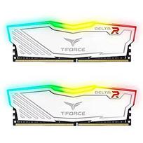 TeamGroup T-Force Delta White, DDR4, 16GB, 3200MHz, CL16, Kit of 2 TF4D416G3200HC16FDC01