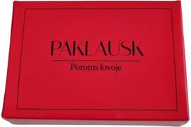 Pokalbių kortelės PAKLAUSK | POROMS LOVOJE