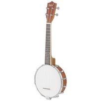 Mini 4 styginių koncertas Banjo Uke Ukulele styginiams muzikos instrumentams 64x24,5x10cm 4-string small Banjo auksas