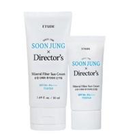SoonJung direktoriaus mineralinis apsauginis kremas nuo saulės SPF50+ PA++++ Rinkinys (50 ml + 50 ml) white