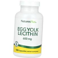 Lecitinas iš kiaušinio trynio, Egg Yolk Lecithin 600, Nature's Plus  180 kaps. (72375003) 180caps