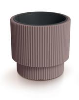 Plastikinis vazonas MILLY, su įdėklu, marsalos sp., 39,5 x 37,5 cm