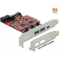 Delock PCIe x4> 1x USB-C / 2xUSB-A / 1xUSB3.0 90492