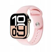 Išmanusis laikrodis Mexen PLATINET SMART WATCH Laikrodis SPORTOWY BLUETOOTH PRO MINI, 190 MAH, 1,85" ROSE GOLD [46207]