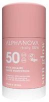 Alphanova Dieninis apsauginis kremas nuo saulės, švytėjimo, SPF50 pieštukas, 17 ml