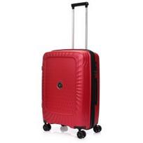 Vidutinis plastikinis lagaminas Swissbags Ibiza V exp Raudonas (avietinis )