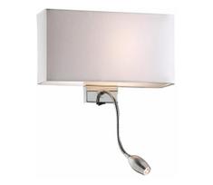 Ideal Lux - LED lanksčioji sieninė lempa HOTEL 1xE27/60W + LED/1,5W/230V