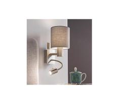 Eglo 96479 - LED lankinė lempa PASTERI 1xE27/40W+LED/3,8W pilka