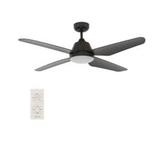 Lucci Air 212998 - ARIA LED lubinis ventiliatorius LED/18W/230V juodas + DO