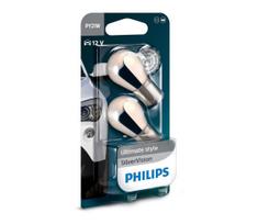RINKINYS 2x Philips SILVER VISION 12496SVB2 PY21W BAU15s/21W/12V lemputės
