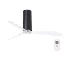 FARO 32036- Lubinis ventiliatorius TUBE FAN juodas/aiškus pr. 128 cm su DO