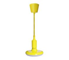 LED šviestuvas ant laido 1xE27/15W/230V 6000K geltonas