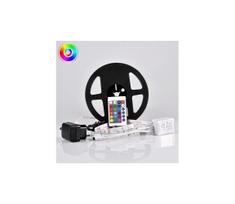 LED RGB reguliuojama juosta 5m LED/18W/12V IP20 su DO