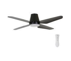 Lucci Air 213002 - LED lubinis ventiliatorius AIRFUSION ARIA LED/18W/230V juodas